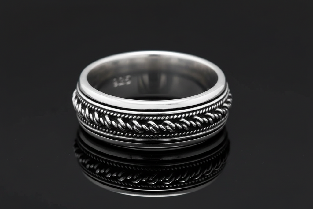 Men's Bali Spinner Engagement Band