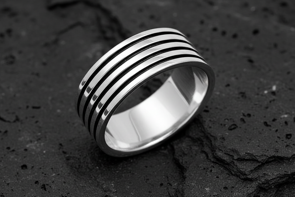 Five Rings 925 Silver Bands