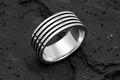 Five Rings 925 Silver Bands