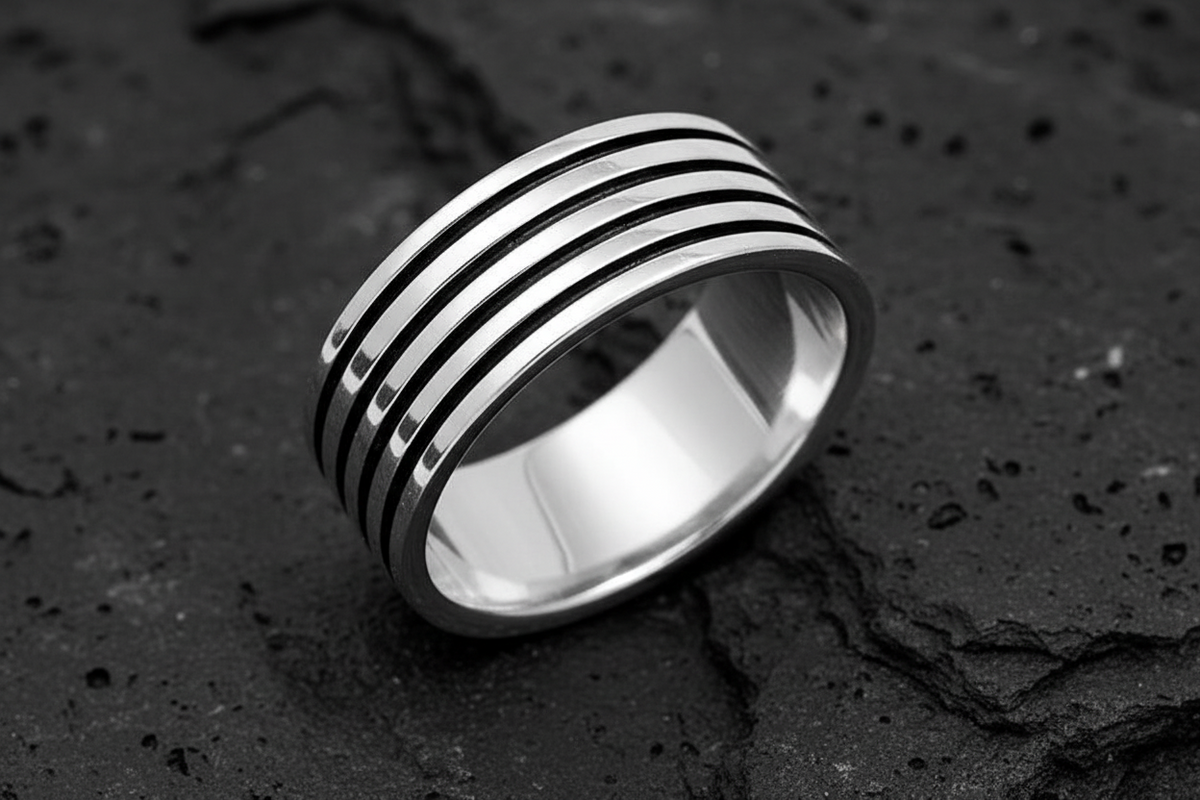 Five Rings 925 Silver Bands
