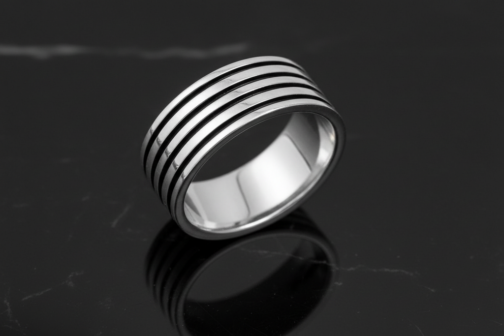 Five Rings 925 Silver Bands