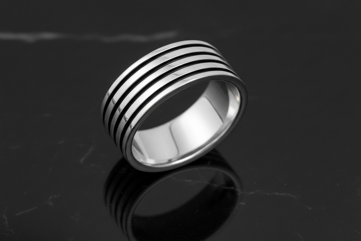 Five Rings 925 Silver Bands