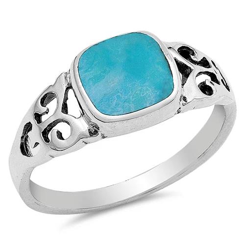 Onyx Sterling Silver Ring: Thin Band, Celtic Claddagh Design