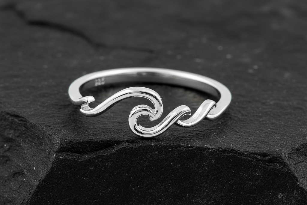 Waves Ring – 925 Sterling Silver