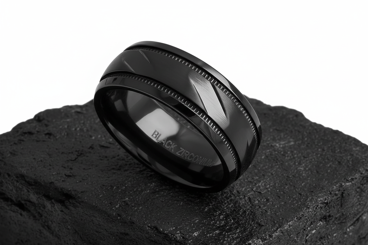 Black Zirconium Band