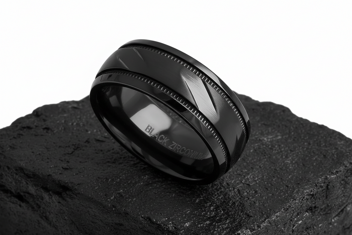 Black Zirconium Band