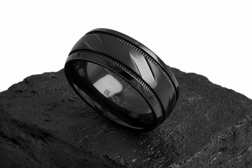 Black Zirconium Band