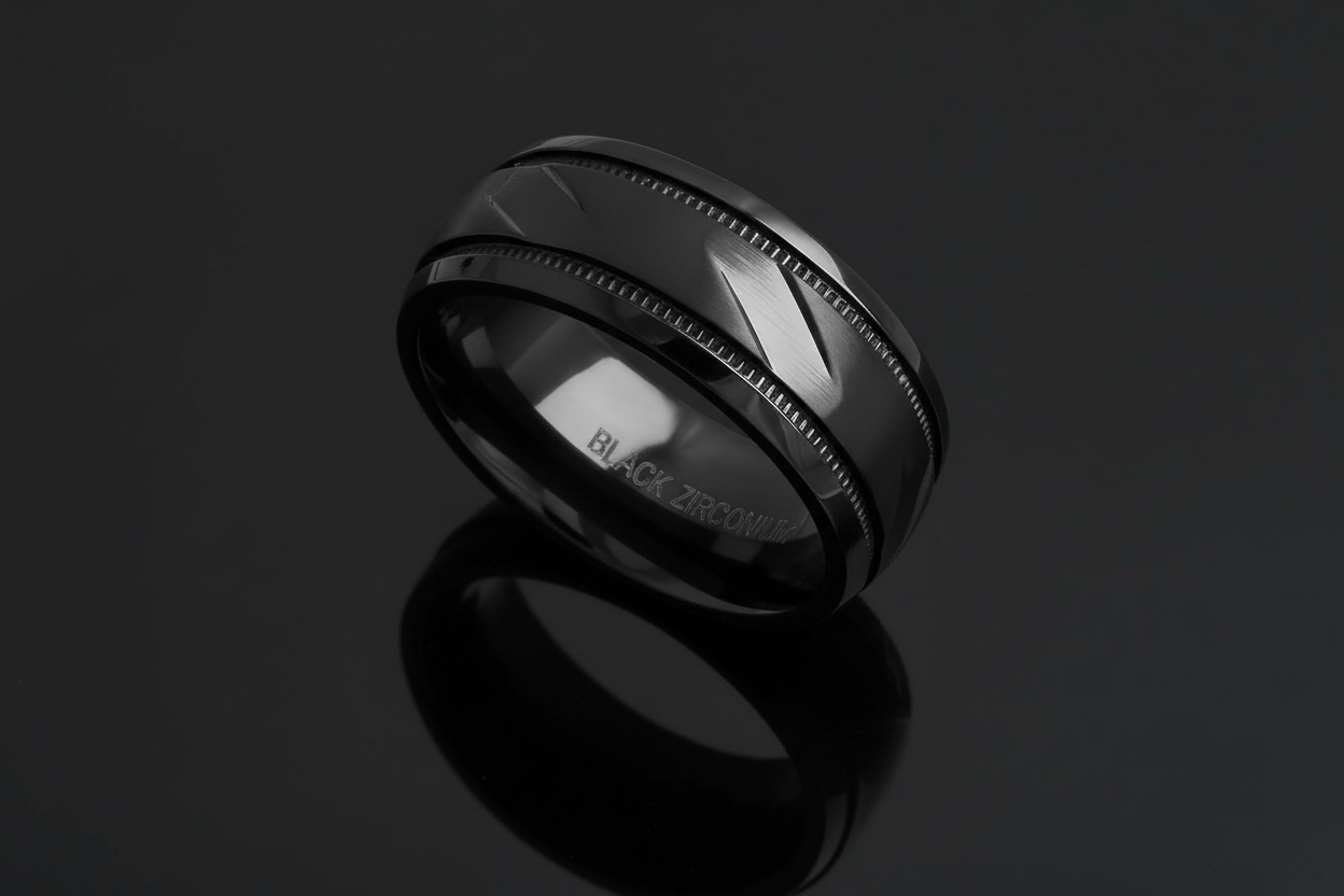 Black Zirconium Band