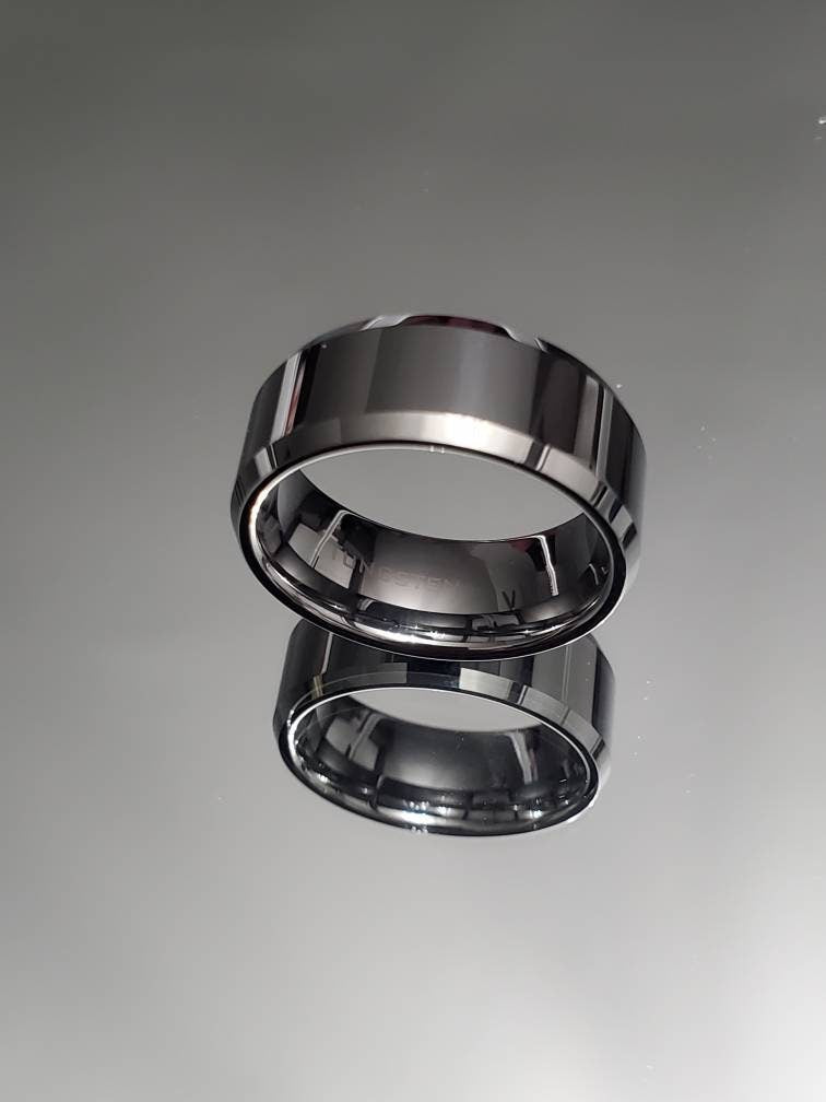 Simple Tungsten 8mm Tungsten Men's Band