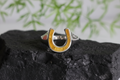 Horse Shoe Tiger Eye Ring