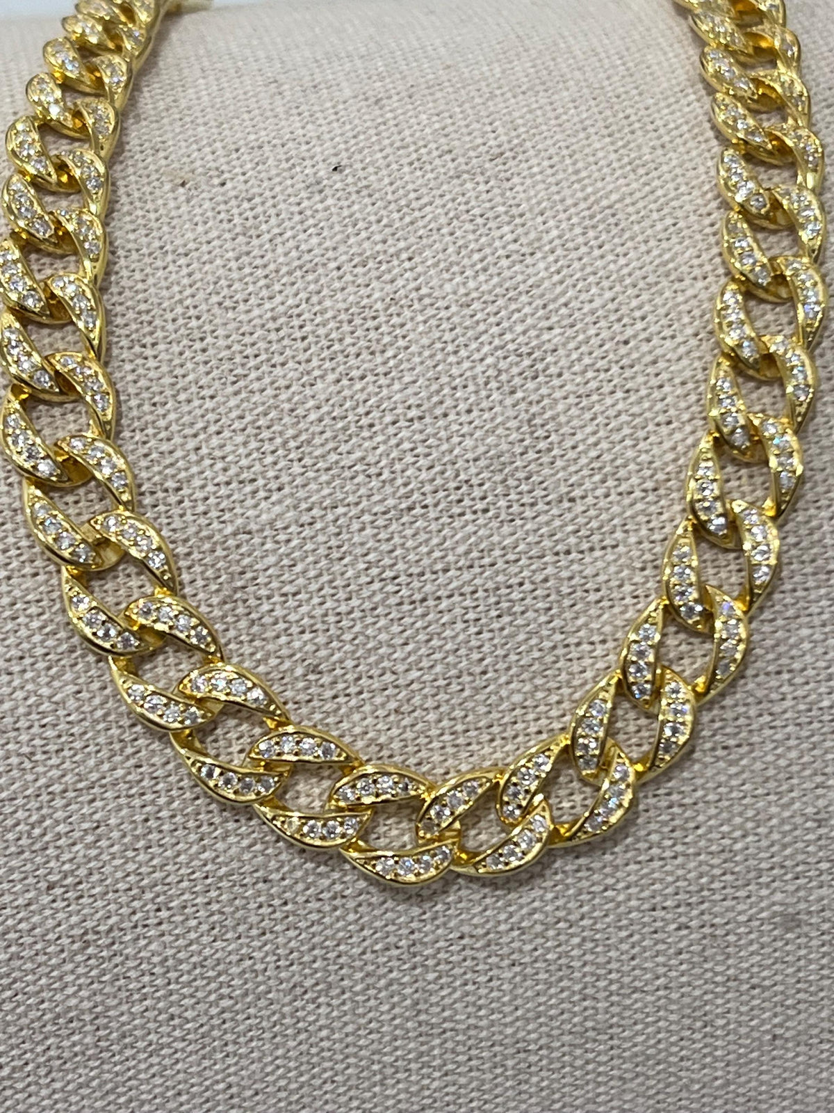 Gold Moissanite Bracelet – 925 Sterling Silver