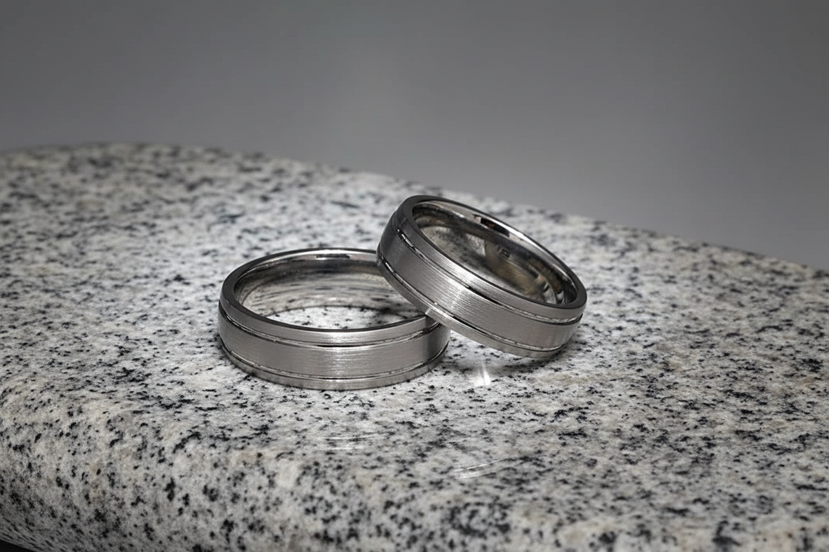 Unisex Wedding Ring – Tungsten
