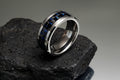 Men's Statement Ring – Tungsten with 8mm Band Width