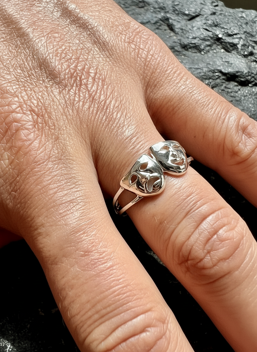 Comedy and Tragedy Masks of Theatre