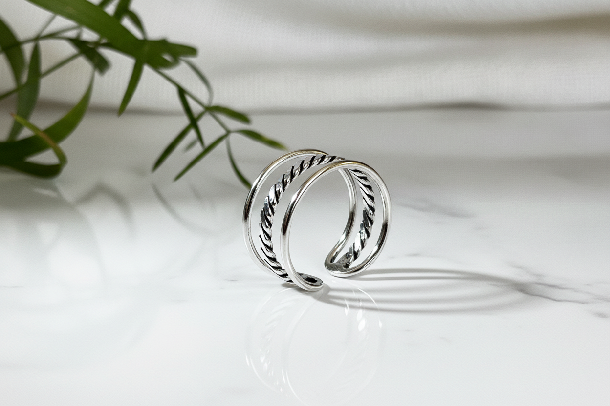 Spaced Rope 12mm Ring