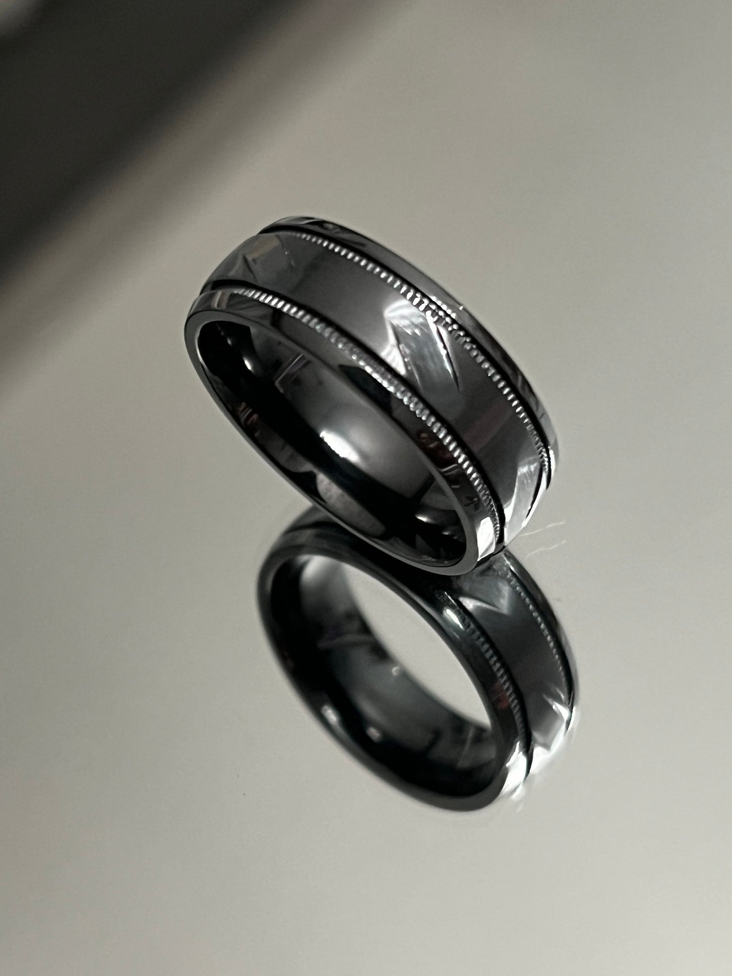 Black Zirconium Band