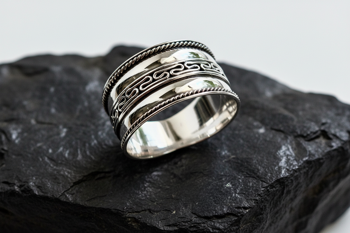 Roped Bali Ring