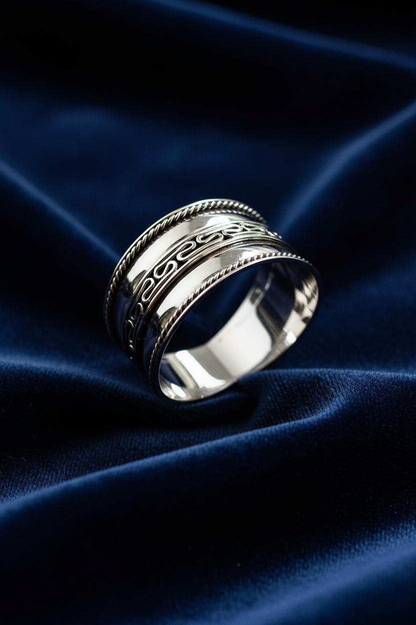 Roped Bali Ring