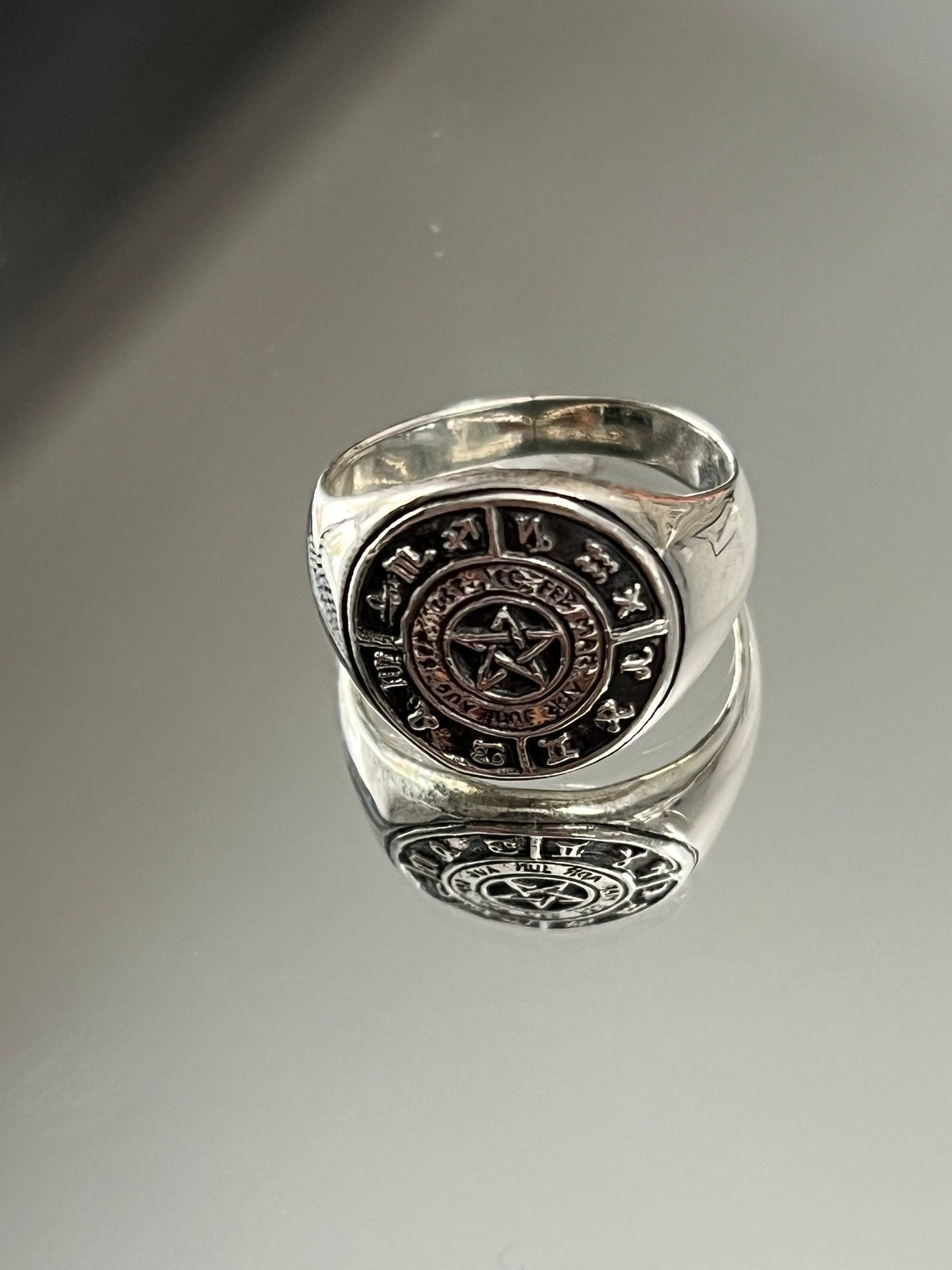 Masculine Zodiac Men's Ring
