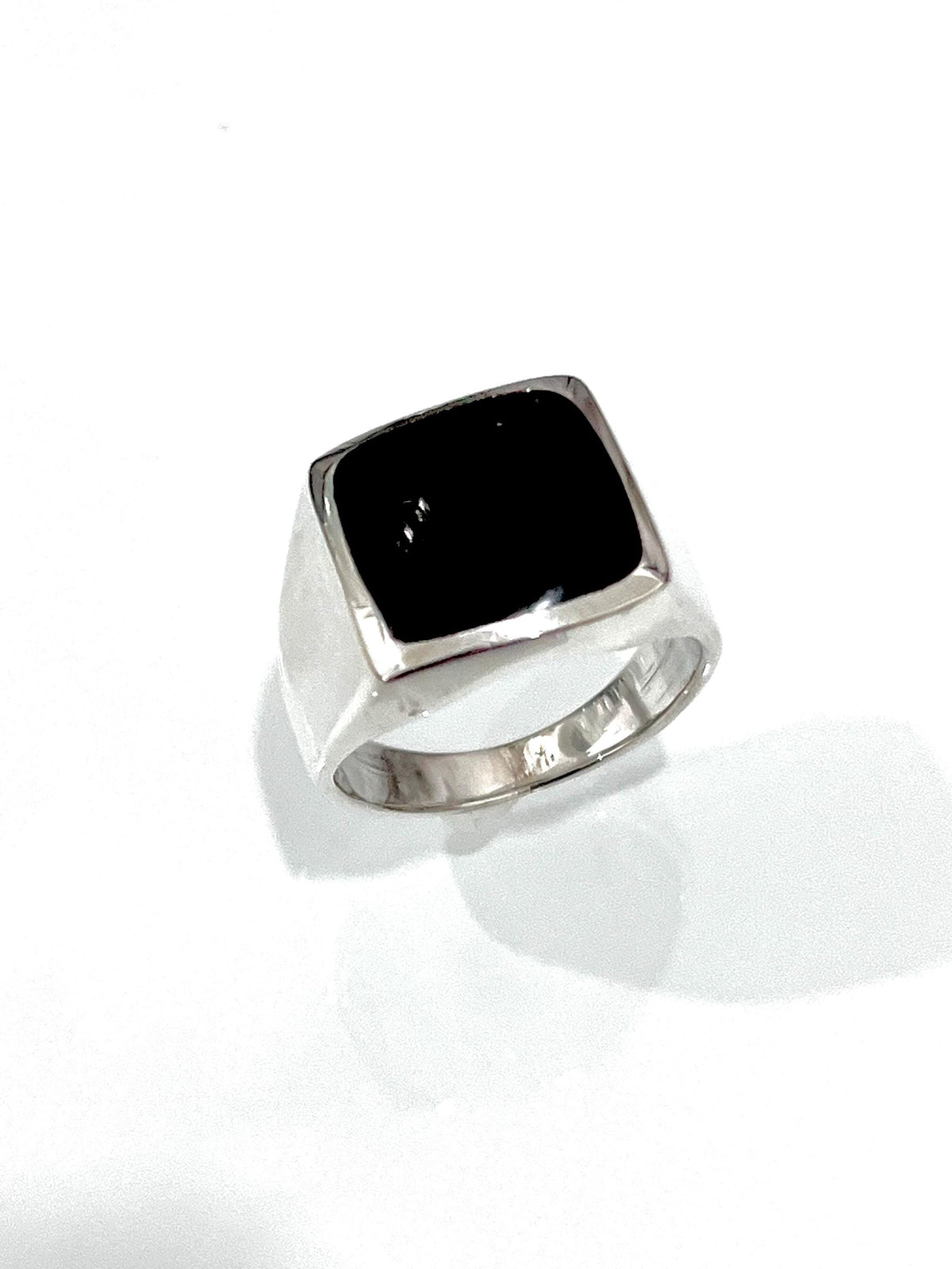 Onyx Ring – Sterling Silver