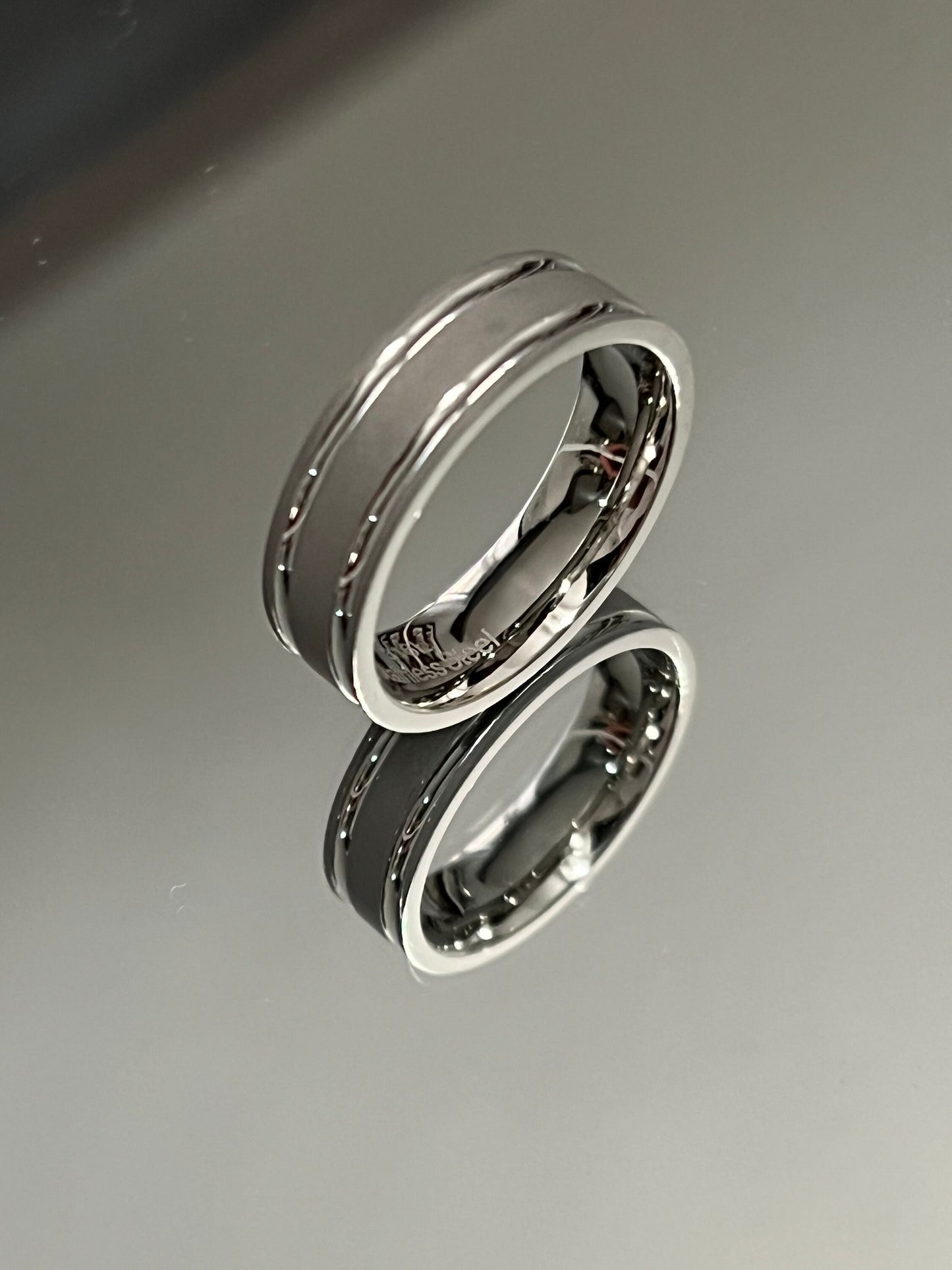 Stainless Steel Men's Silver Band