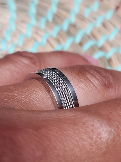 Men's Wedding Ring – Stainless Steel