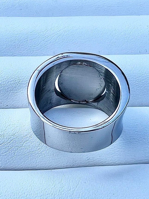 Crown Ring, Stainless Steel