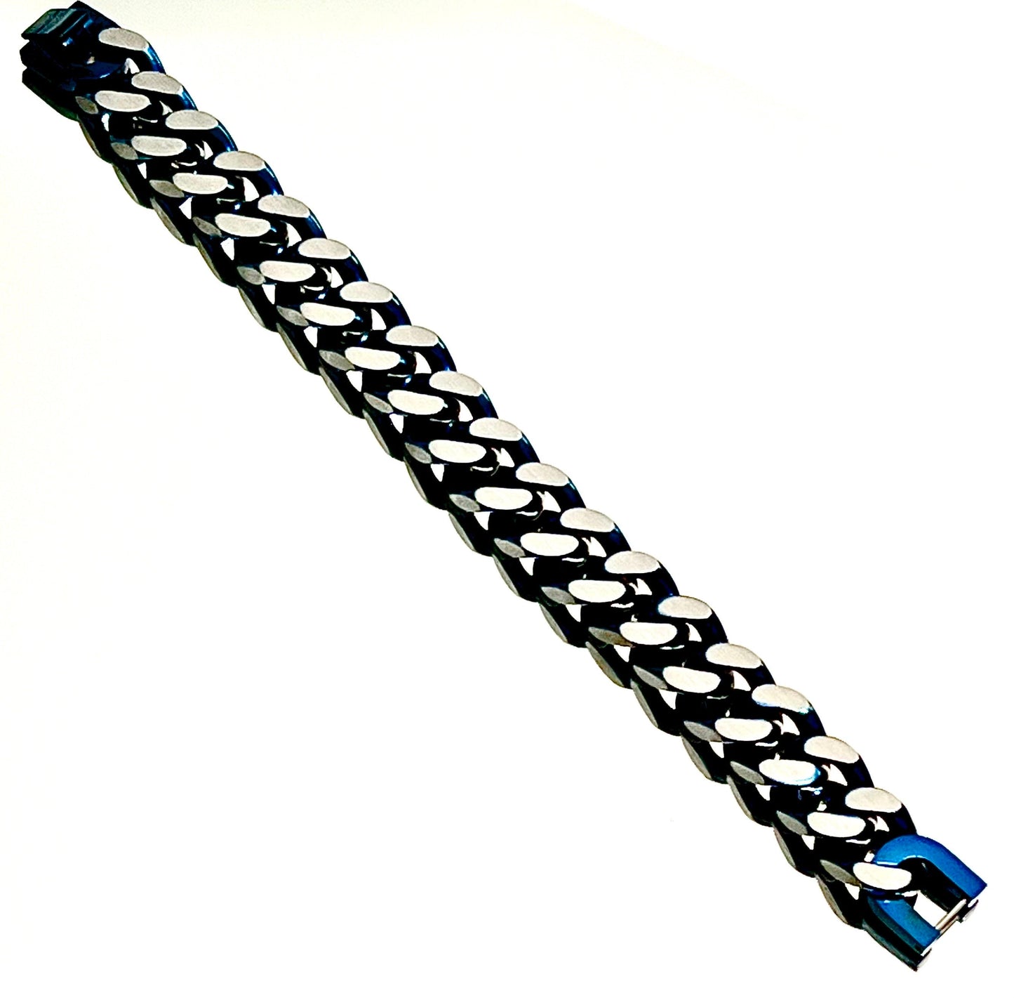 Blue Link Bracelet