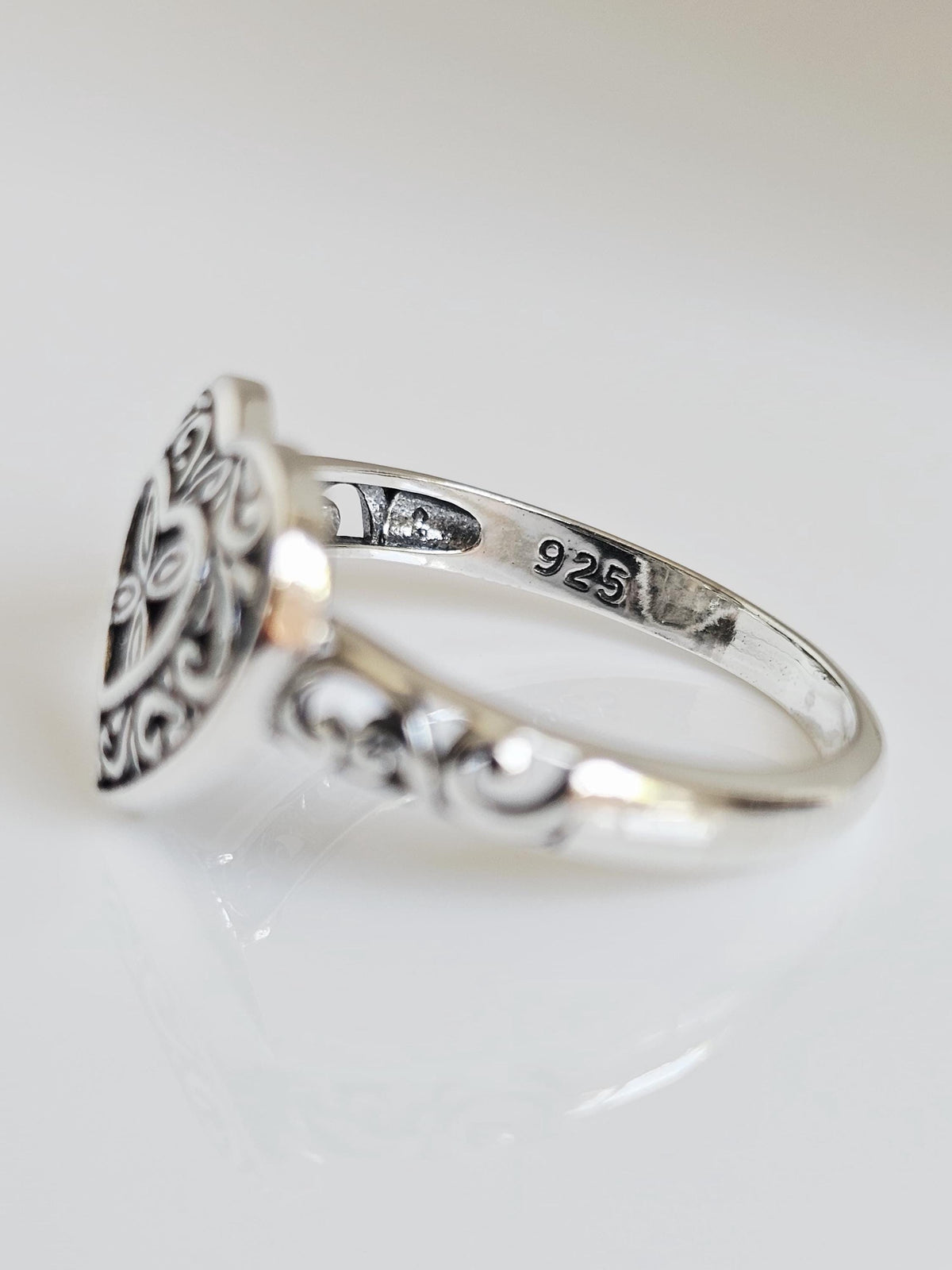 Inner Outer Love Ring – Sterling Silver with Oxidized Finish
