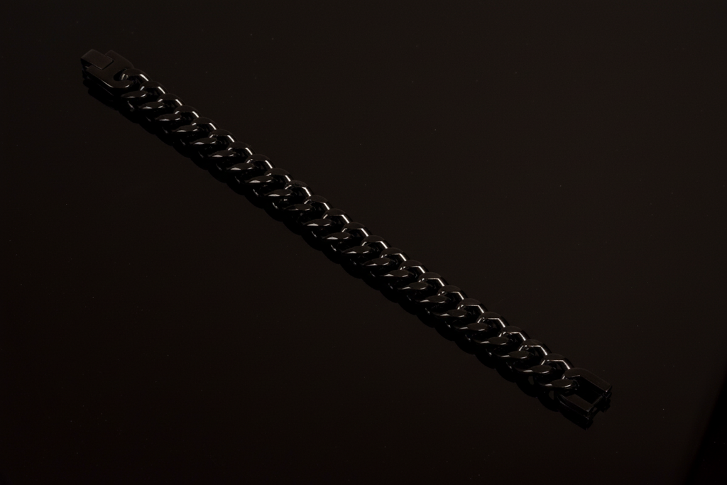 Black Cuban Link Bracelet