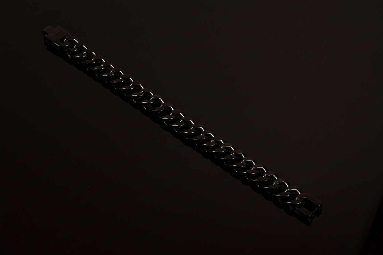Black Cuban Link Bracelet