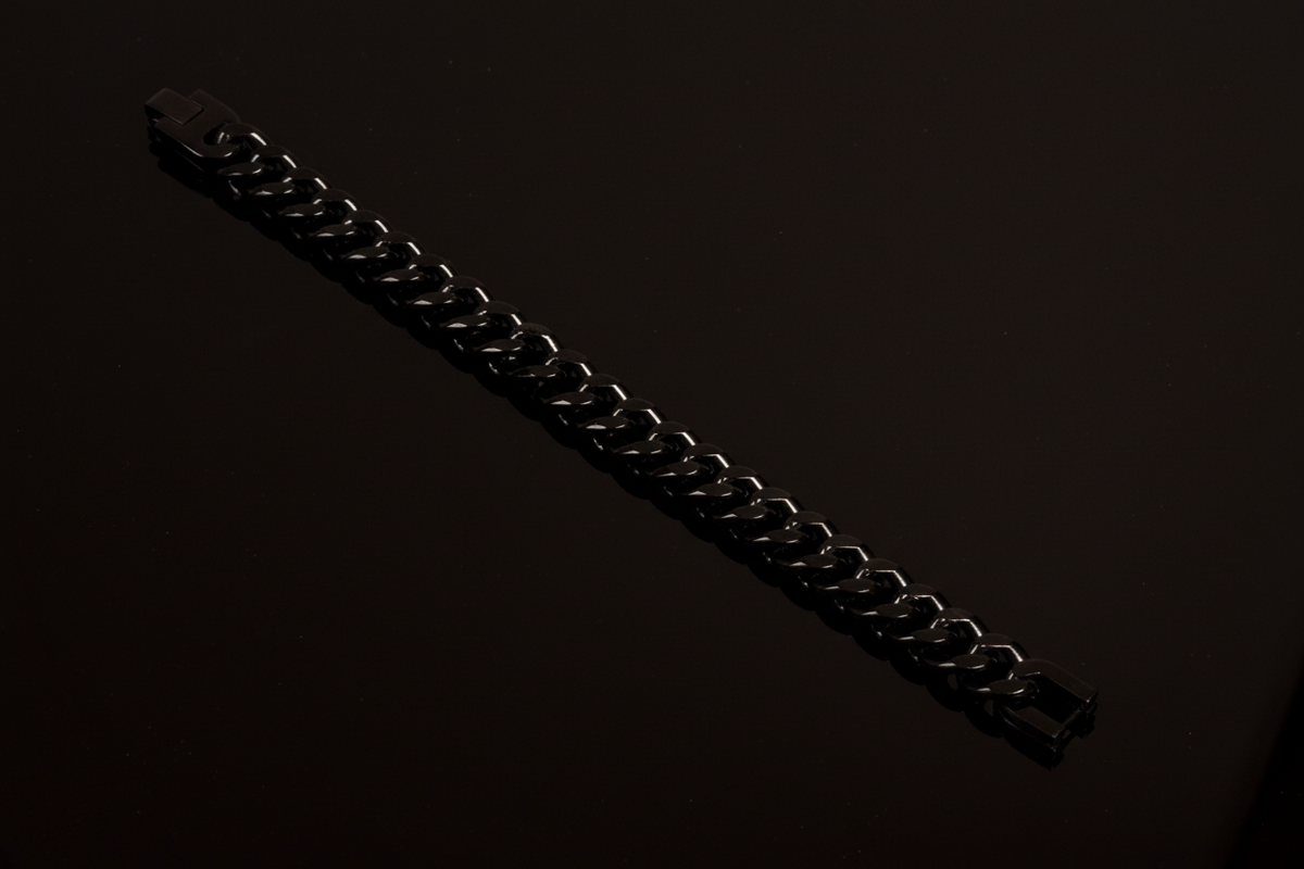 Black Cuban Link Bracelet
