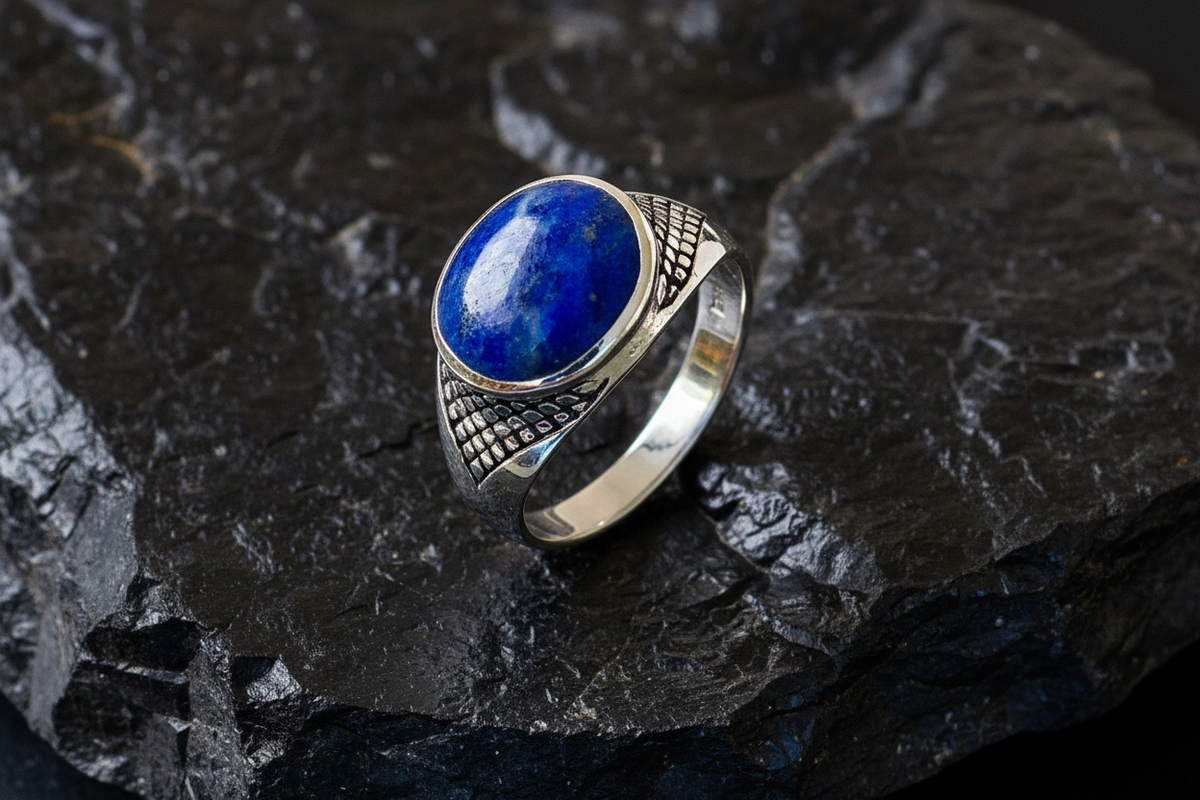 Blue Lapis Ring