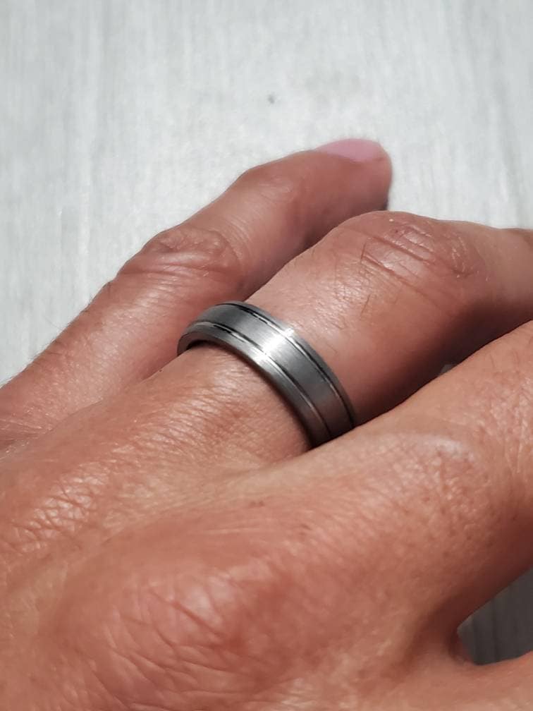 Unisex Wedding Ring – Tungsten