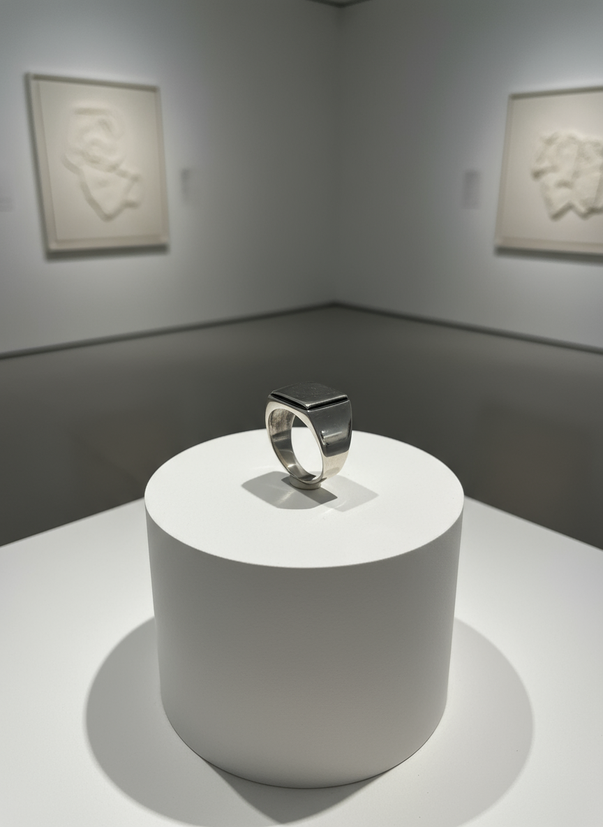 Masculine Signet Men's Ring