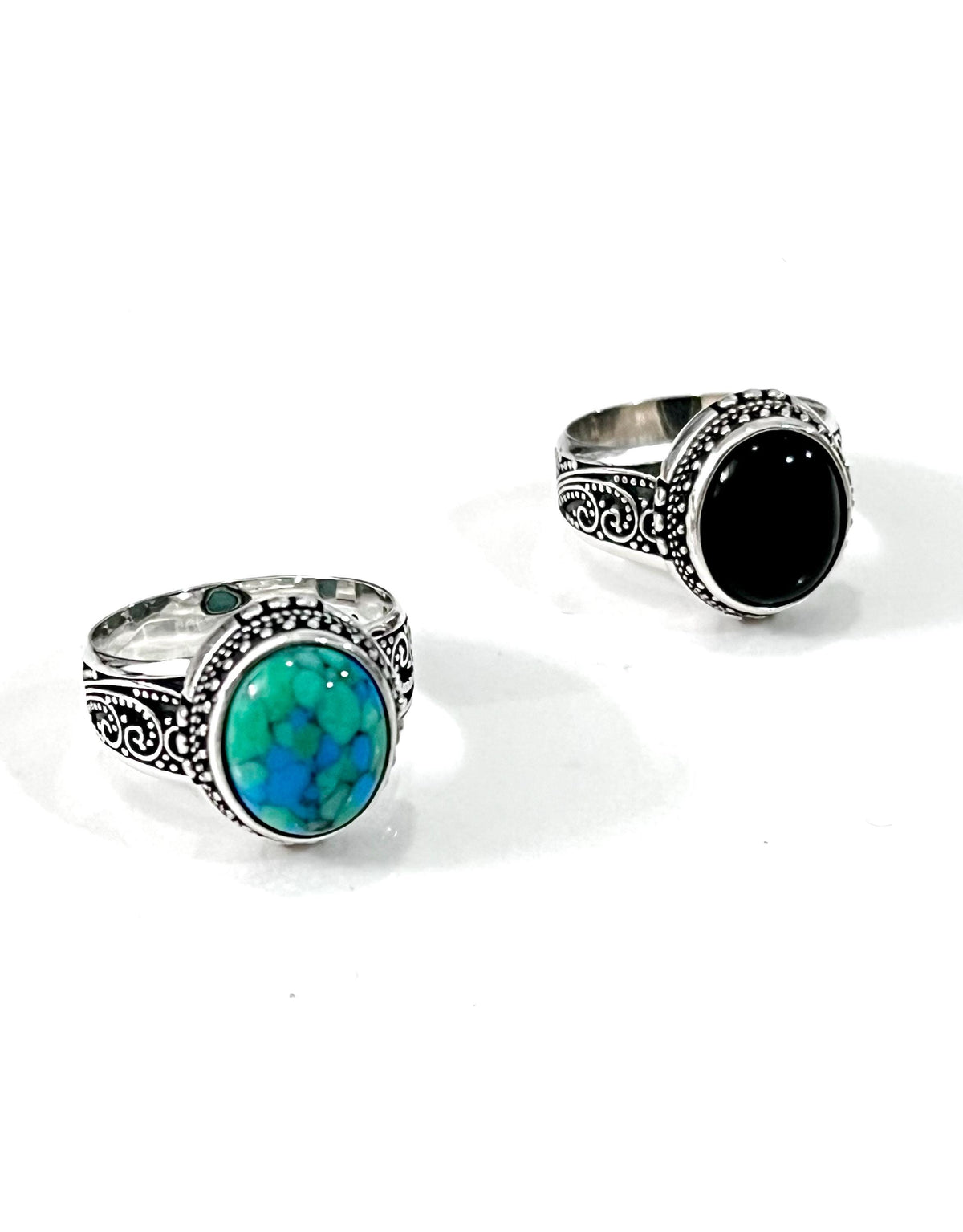 Agate Signet Ring – Sterling Silver