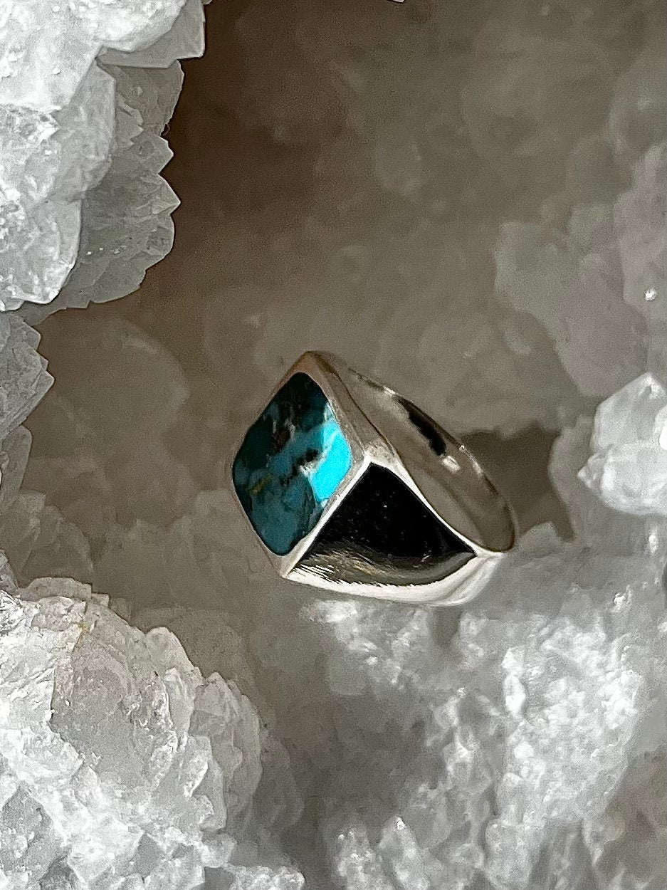 Formal Turquoise Men's Ring