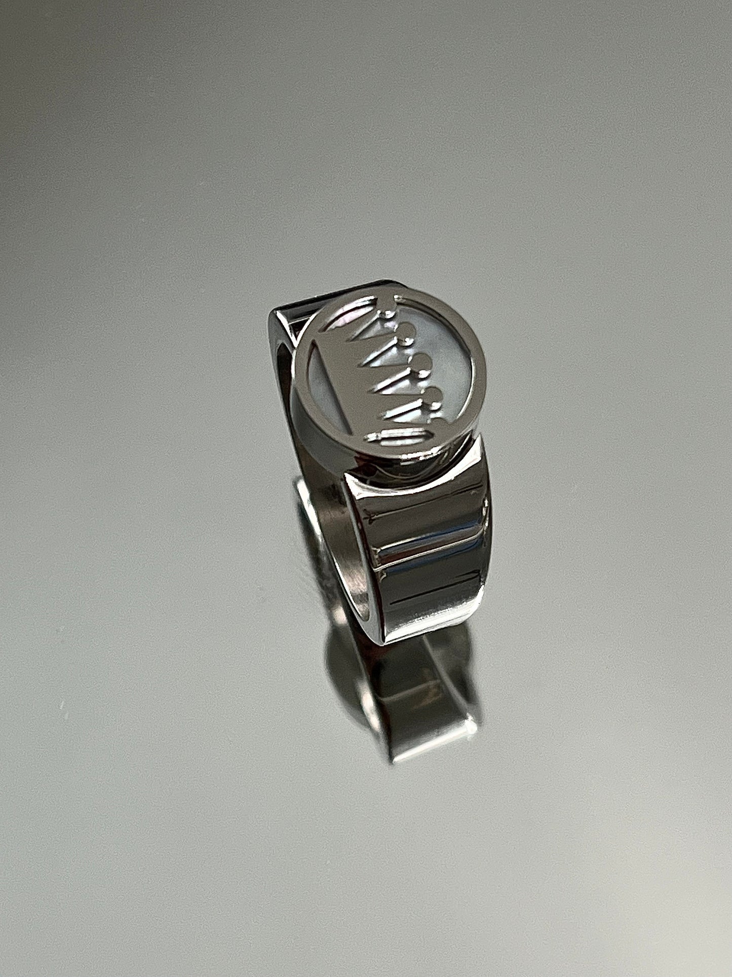 Crown Ring, Stainless Steel