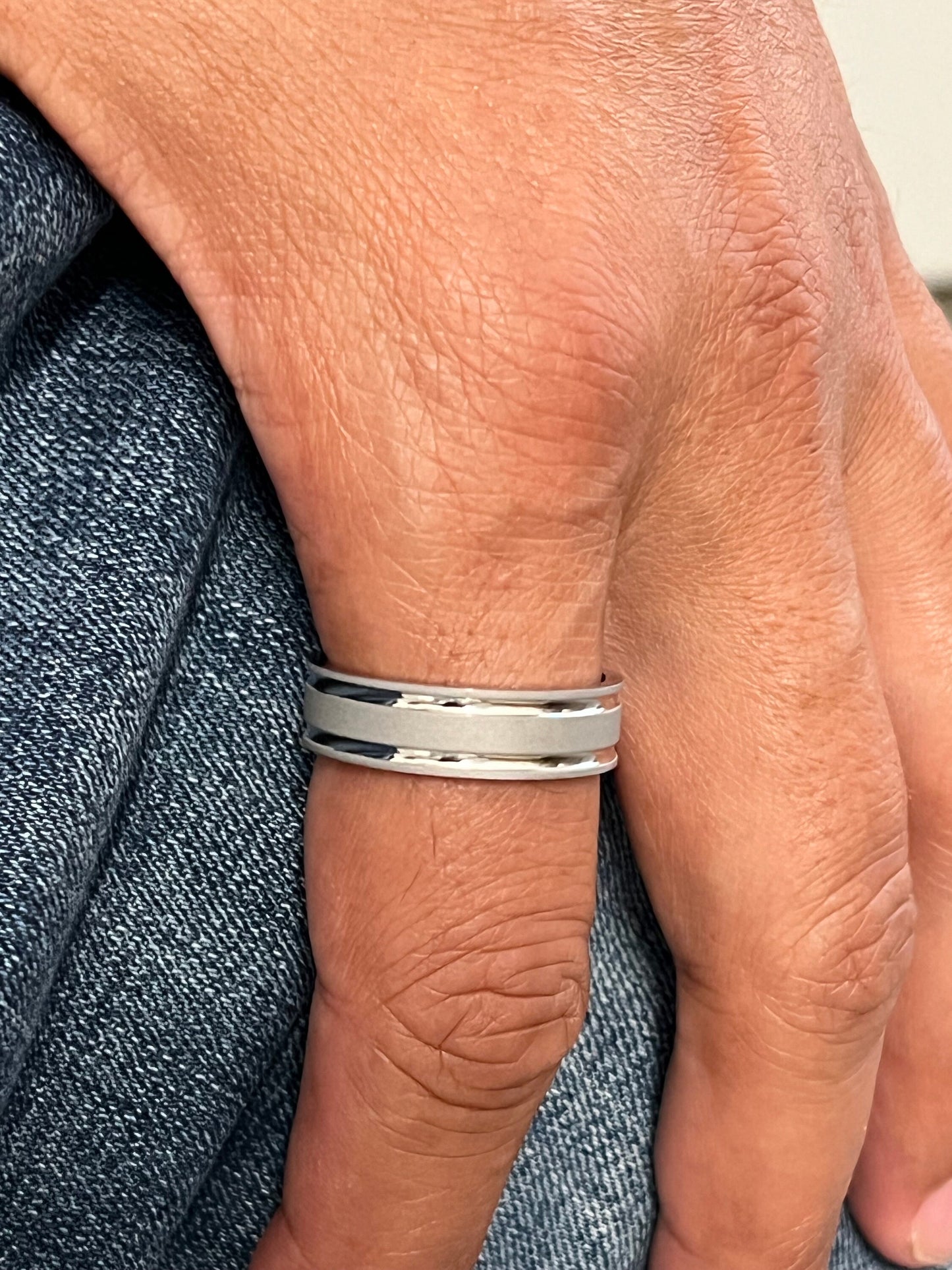 Stainless Steel Men's Silver Band