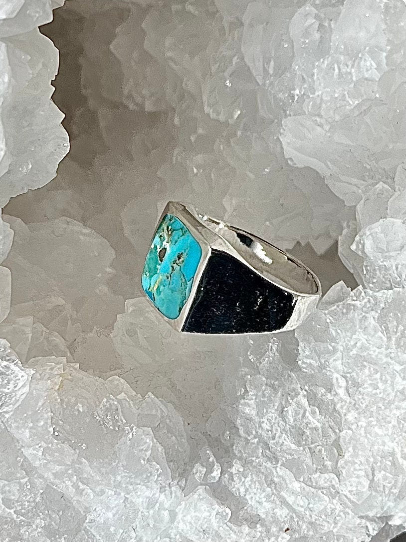 Formal Turquoise Men's Ring