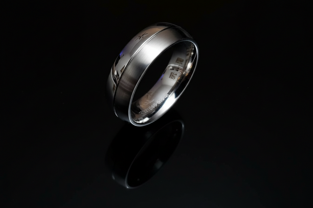 Stainless Steel Polish Satin 7mm Men's Band