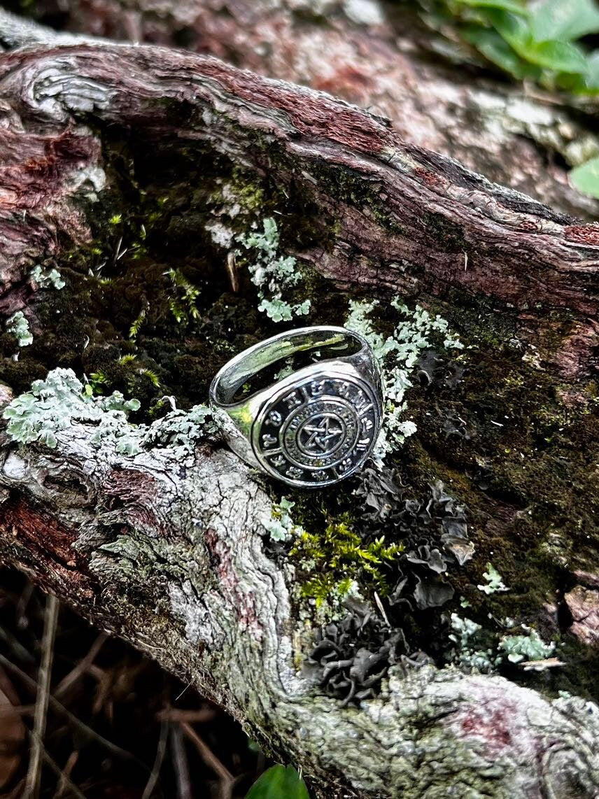 Masculine Zodiac Men's Ring