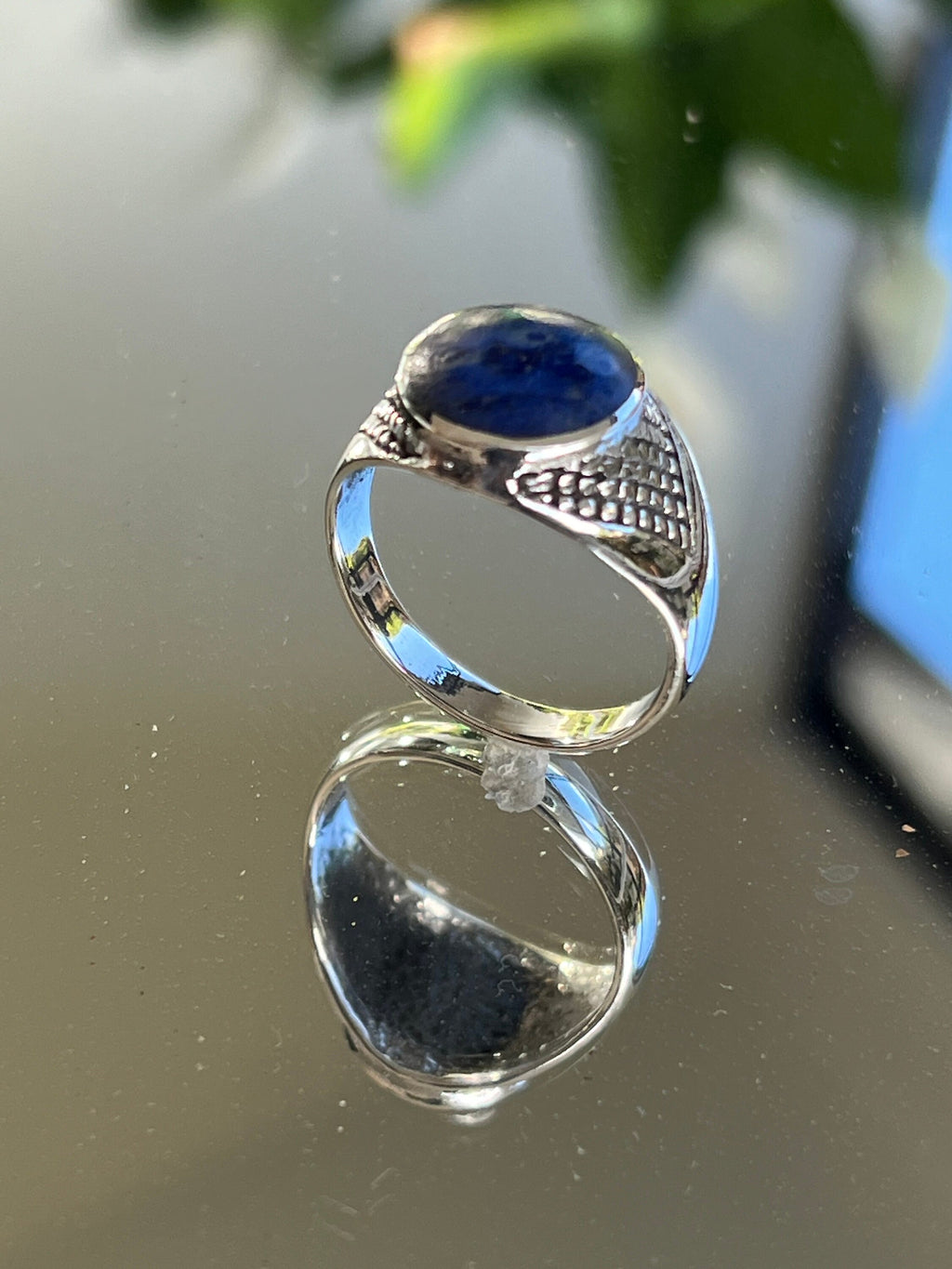 Blue Lapis Ring
