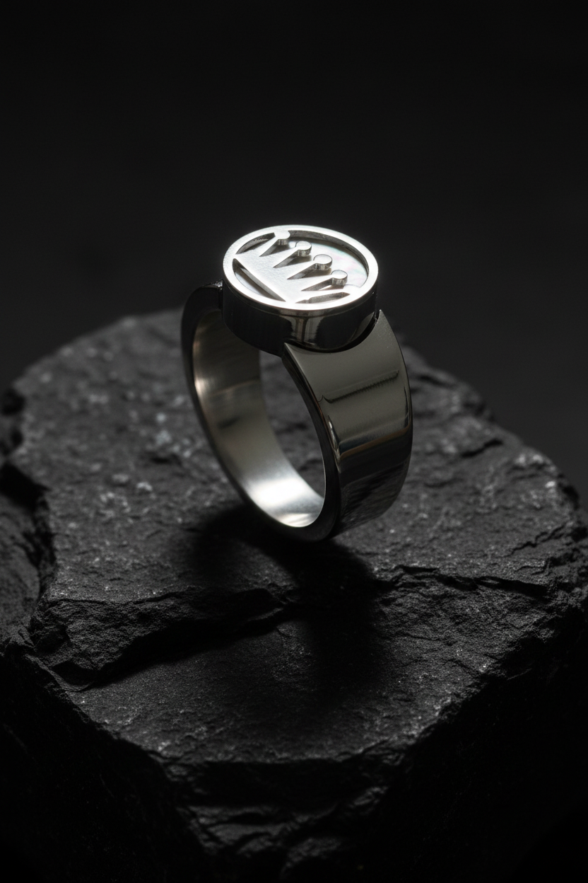 Crown Ring – Stainless Steel