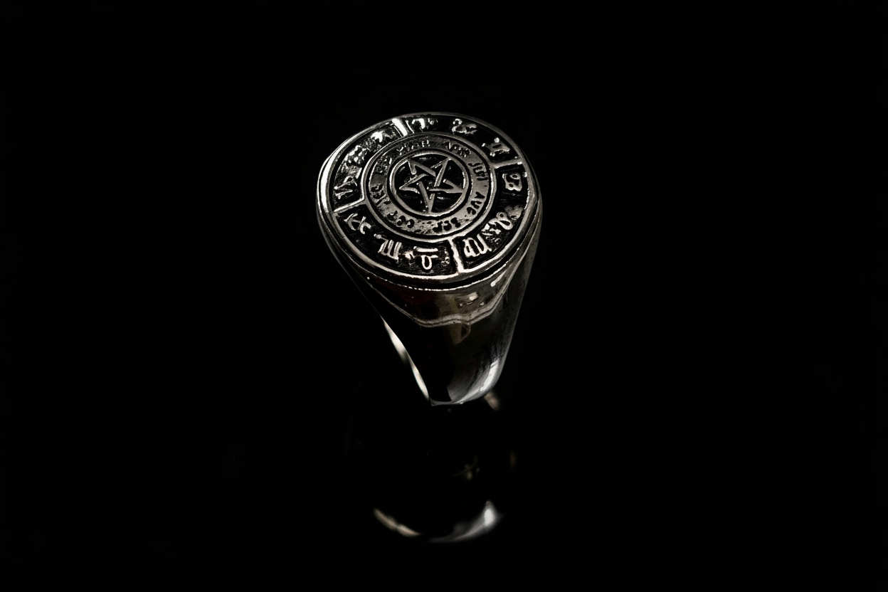 Masculine Zodiac Men's Ring