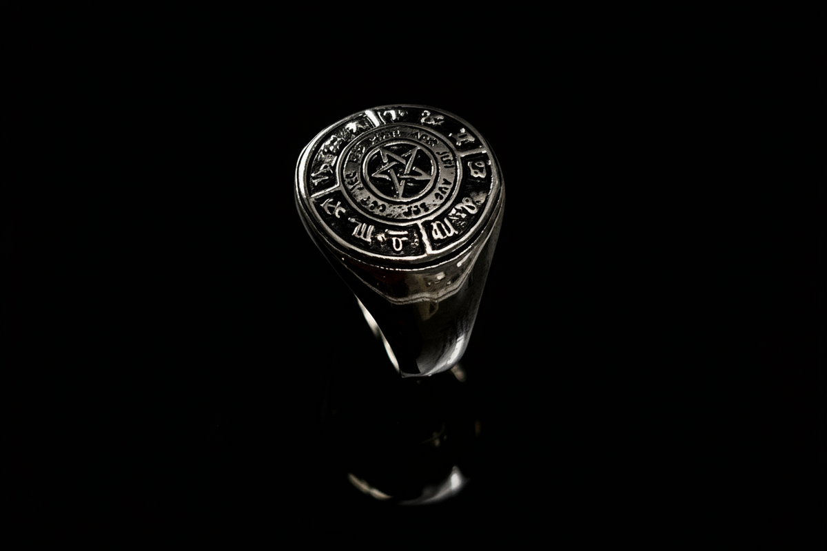 Masculine Zodiac Men's Ring