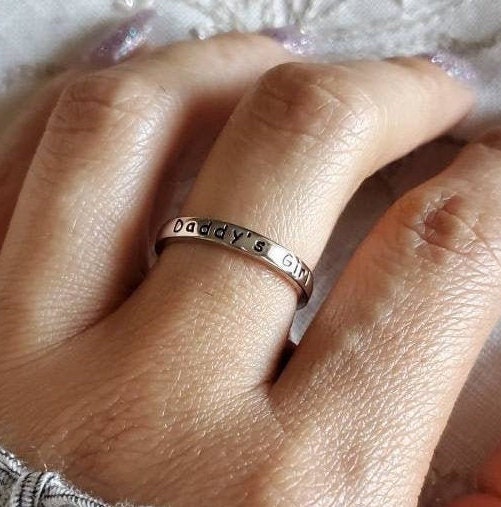 Daddy's Girl Ring – 925 Sterling Silver