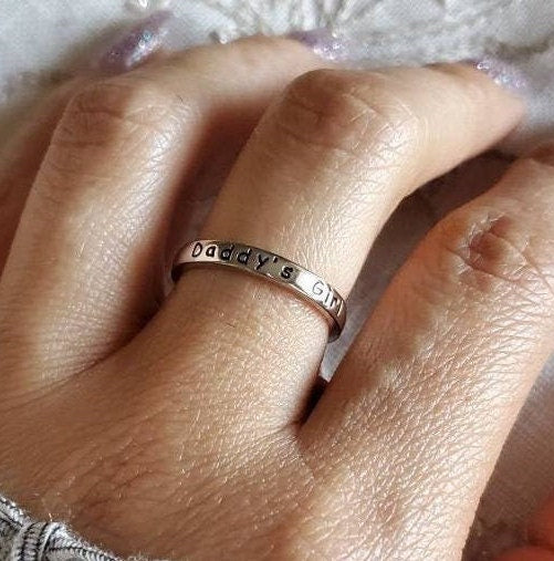 Daddy's Girl Ring – 925 Sterling Silver