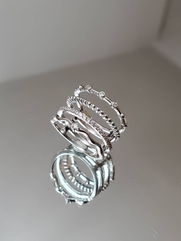 Statement Ring – 925 Sterling Silver