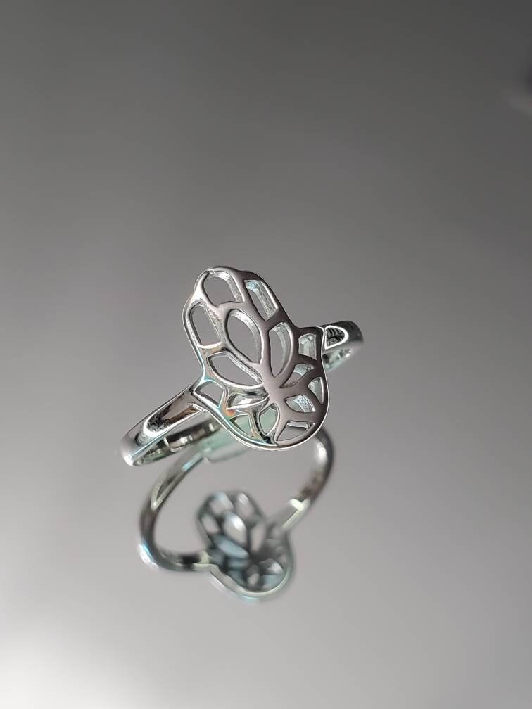 Hand Hamsa Ring